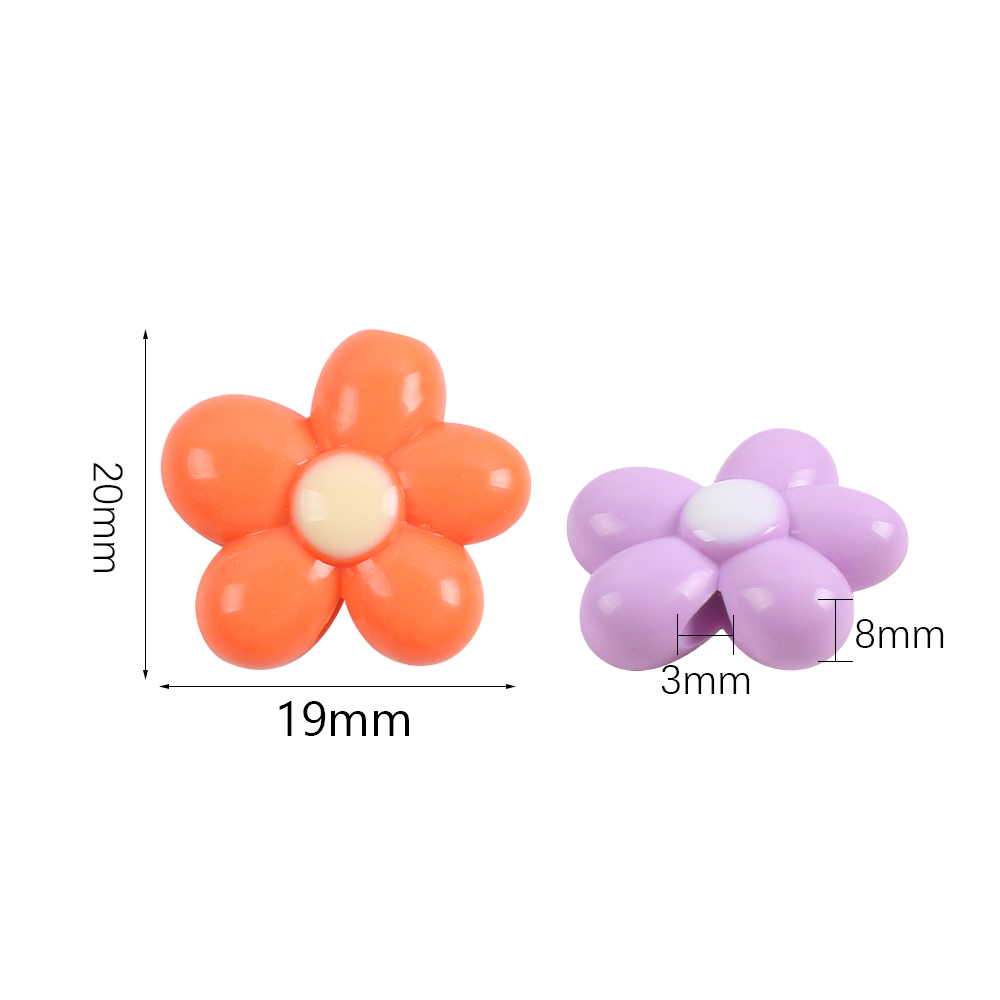 5pcs 20mm Colorful Acrylic Bea - огляд і ціна Jewelry Making For 5 Year Old