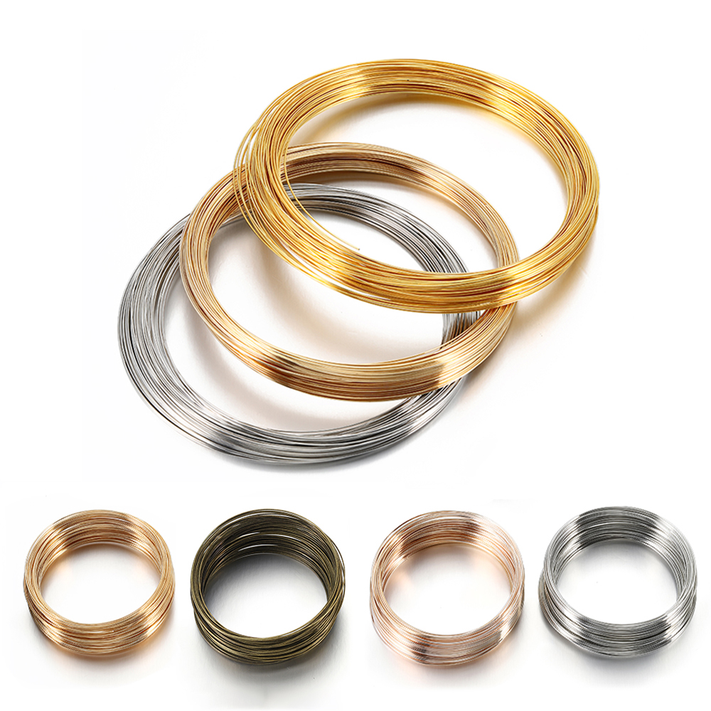100 Loops Gold Steel Color Mem - огляд і ціна Jewelry Making Head Pins