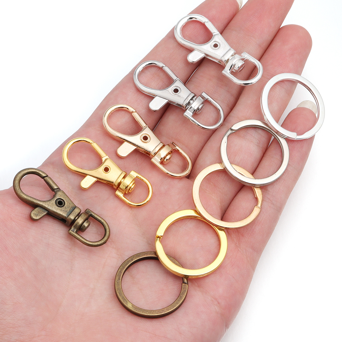 10Sets Alloy Swivel Lobster Cl - огляд і ціна Jewelry Making Basics