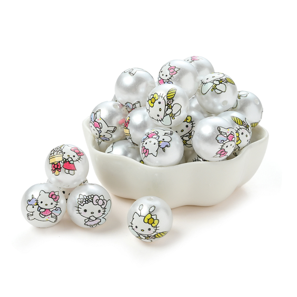 10pcs Sanrio Hello Kitty Round - огляд і ціна Jewelry Making For Dummies