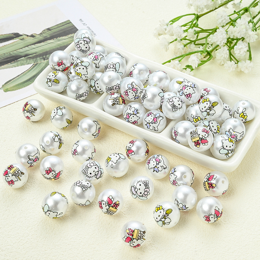 10pcs Sanrio Hello Kitty Round - огляд і ціна Jewelry Making For Dummies