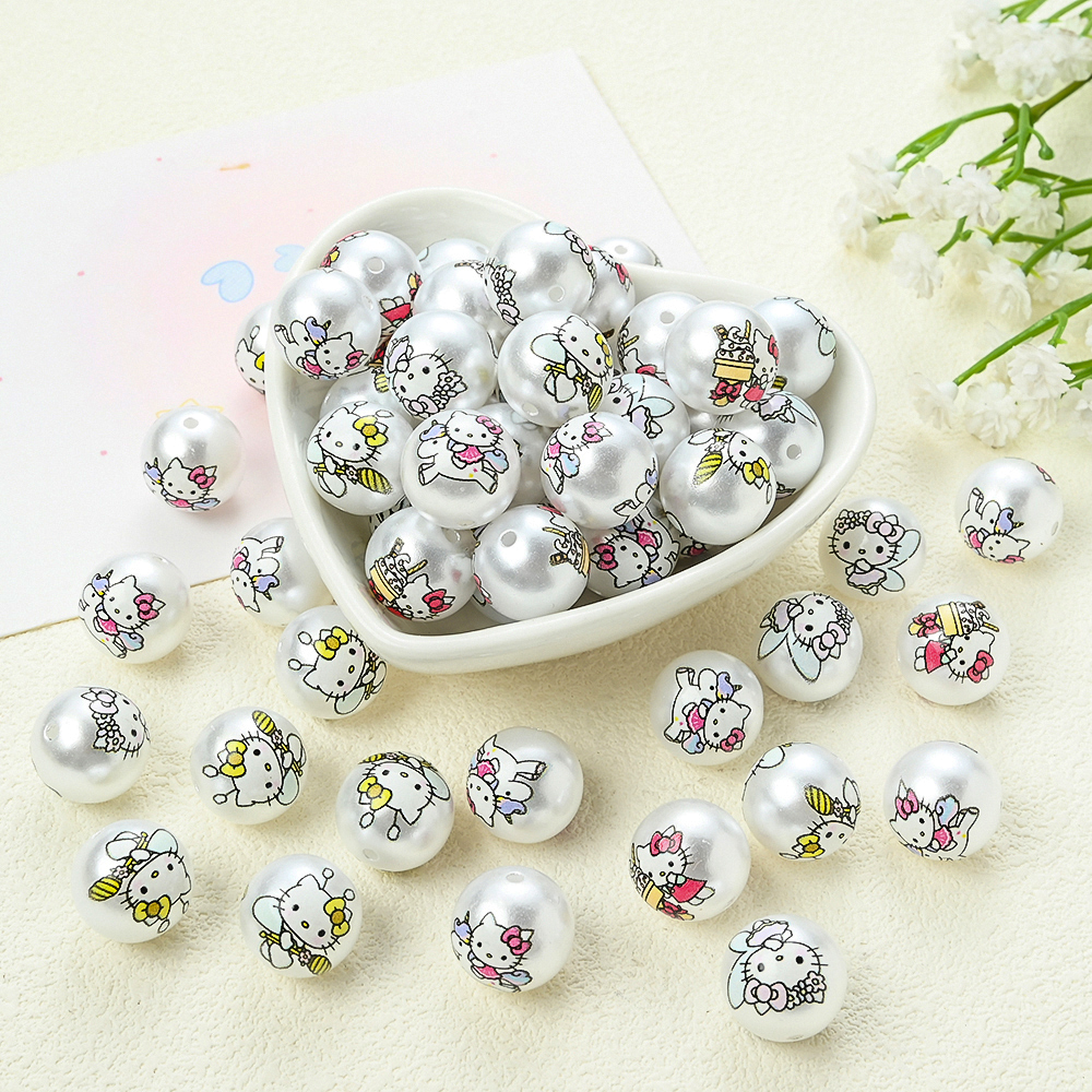 10pcs Sanrio Hello Kitty Round - огляд і ціна Jewelry Making For Dummies